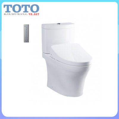 Bồn cầu két nước rời 02 khối kèm nắp điện tử thông minh TOTO cs769cdrw12 chính hãng số 01 của Nhật Bản