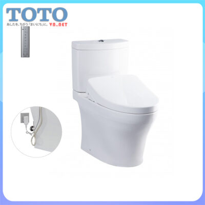 Bồn cầu két nước rời 02 khối kèm nắp điện tử thông minh TOTO cs769drw11 chính hãng số 01 của Nhật Bản