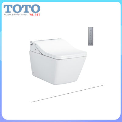 Bồn cầu treo thùng nước âm tường TOTO cw522ea-tcf803cz-wh172at dùng nắp điện tử thông minh bán chạy Top 01 tại Japan