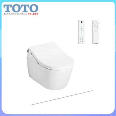 Bồn cầu treo thùng nước âm tường TOTO cw542hme5unw1-tcf795c2z-wh172aat dùng nắp điện tử thông minh bán chạy Top 01 tại Japan