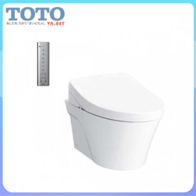 Bồn cầu treo thùng nước âm tường TOTO cw822reaw-tcf4911ez dùng nắp điện tử thông minh bán chạy Top 01 tại Japan