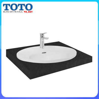Chậu rửa mặt lavabo âm bàn đá cao cấp TOTO l909c