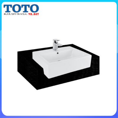 Chậu rửa mặt lavabo âm bàn đá cao cấp TOTO lt647csxw