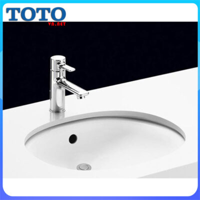 Chậu rửa mặt lavabo âm bàn đá cao cấp TOTO lt764