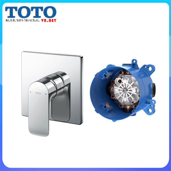 Van điều chỉnh nhiệt độ nóng lạnh vòi sen tắm âm tường TOTO tbg04303ba-tbn01001b