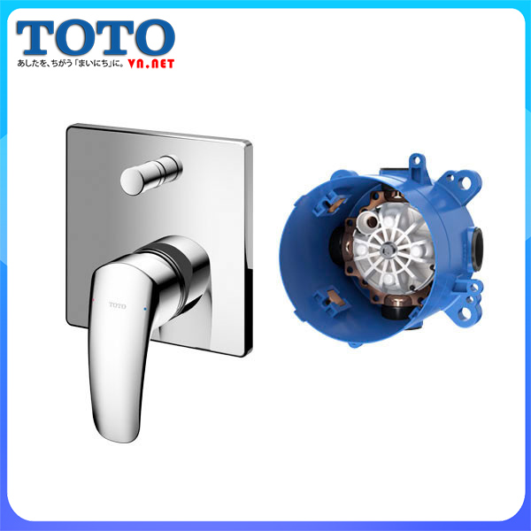 Van điều chỉnh nhiệt độ nóng lạnh vòi sen tắm âm tường TOTO tbg09304va-tbn01001b