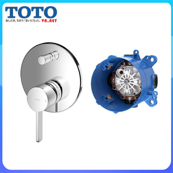 Van điều chỉnh nhiệt độ nóng lạnh vòi sen tắm âm tường TOTO tbg11304va-tbn01001b
