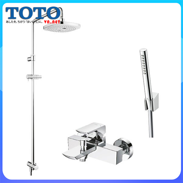 Vòi sen cây tắm đứng nóng lạnh TOTO tbw02002b1-tbg02302va-tbw02017a