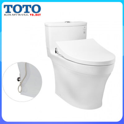 Bồn cầu liền 1 khối TOTO MS885DE4 dùng rửa cơ đa năng TOTO TCW1211A chính hãng giá rẻ tại totovn.net