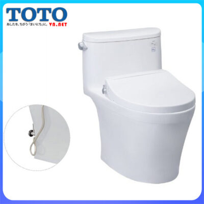 Bồn cầu liền 1 khối TOTO MS887RE2 dùng rửa cơ đa năng TOTO TCW07S chính hãng giá rẻ tại totovn.net