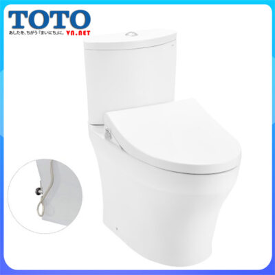 Bồn cầu két rời 02 khối TOTO CS838DE4 dùng rửa cơ đa năng TOTO TCW1211A chính hãng giá rẻ tại totovn.net