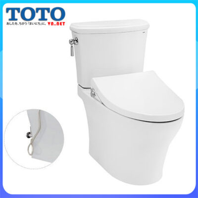 Bồn cầu rời 02 khối TOTO CS986GE4 dùng rửa cơ đa năng TOTO TCW1211A chính hãng giá rẻ tại totovn.net