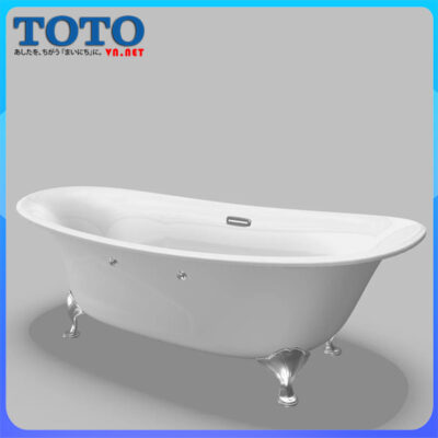 Bồn tắm nằm đặt sàn đá nhân tạo phủ isinglass màu tạo hiệu ứng ánh ngọc trai TOTO PPY1806PWNE chính hãng giá rẻ tại totovn.net