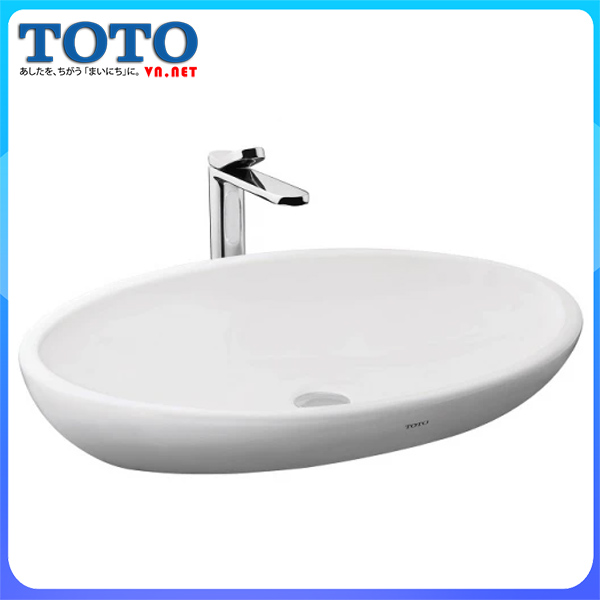 Chậu rửa mặt lavabo đặt bàn TOTO LW818JW chính hãng giá rẻ tại totovn.net